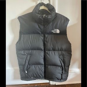 Men’s north face down vest size M